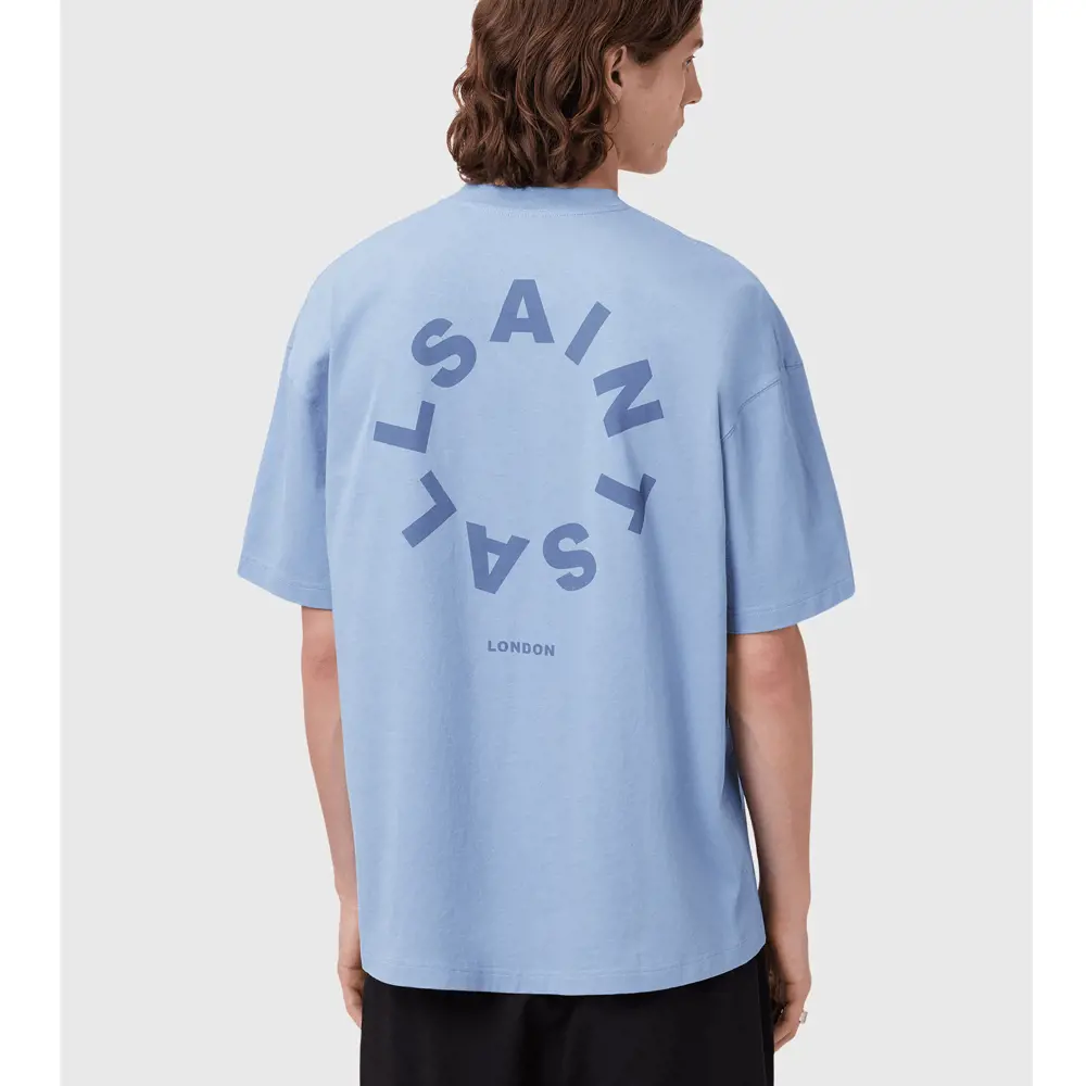 AllSaints Tierra Oversized Crew Neck Logo T-Shirt